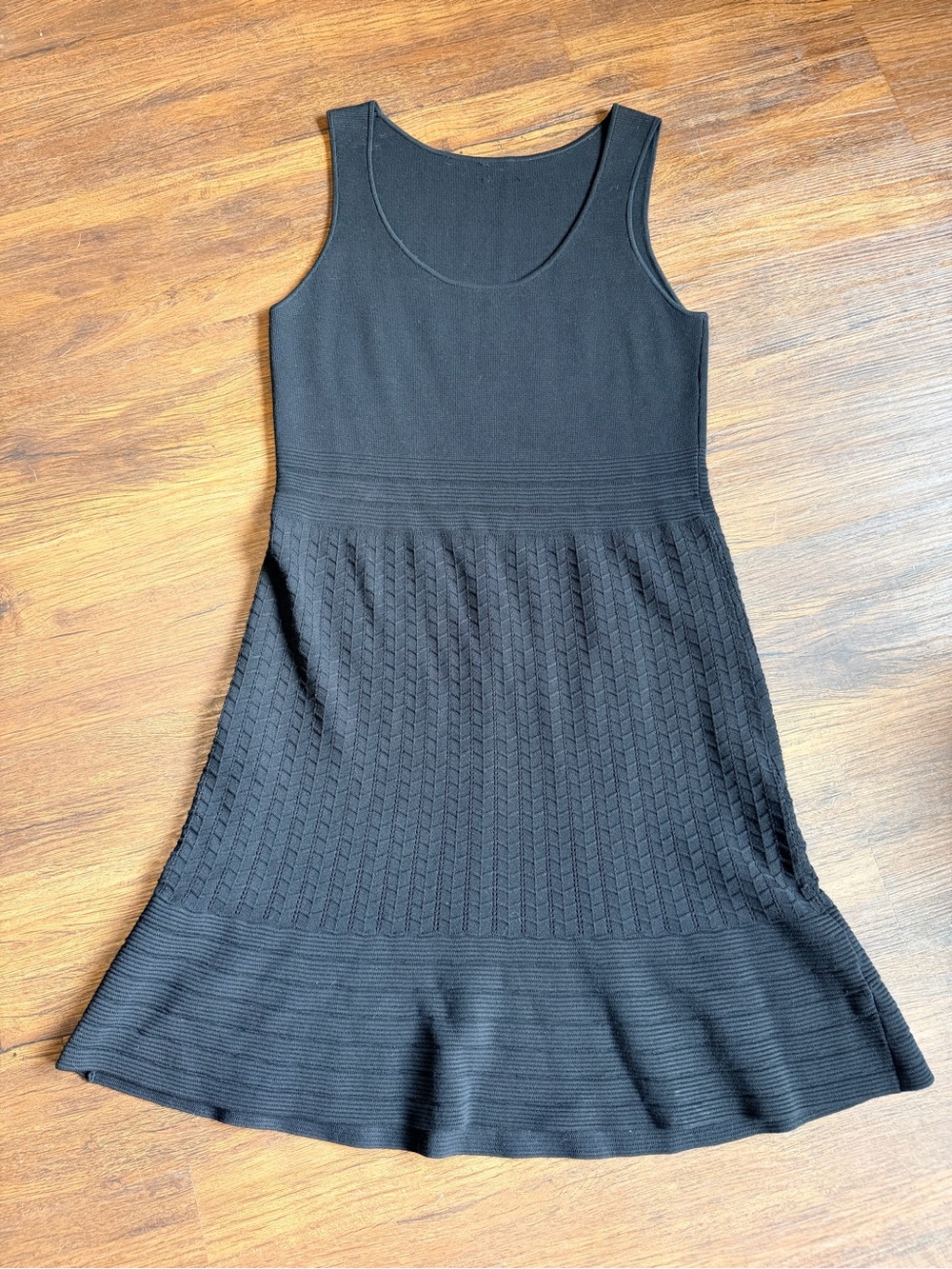 Banana Republic Sleeveless Midweight Fit & Flare Sweater Knit Dress